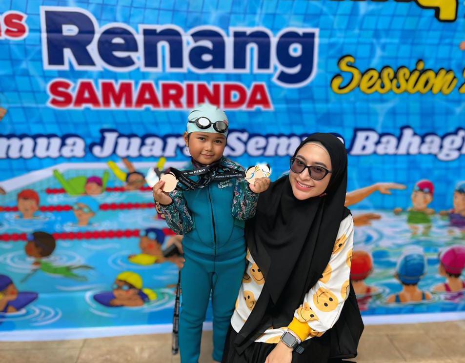 Ratu Balqis Syahputri Yunus, Bintang Cilik Renang Samarinda yang Tumbuh dengan Prestasi dan Nilai Kehidupan
