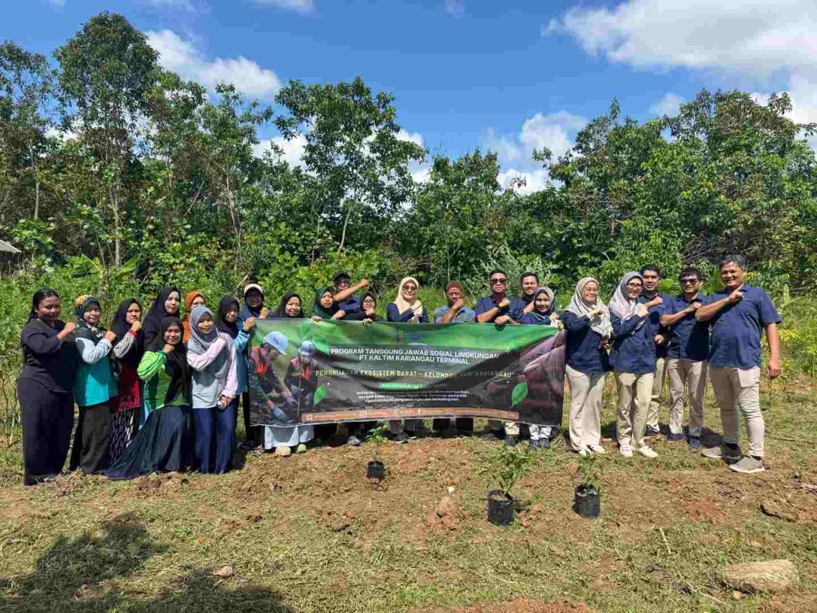 Program TJSL KKT Dorong Kemandirian Pangan Warga Kariangau.