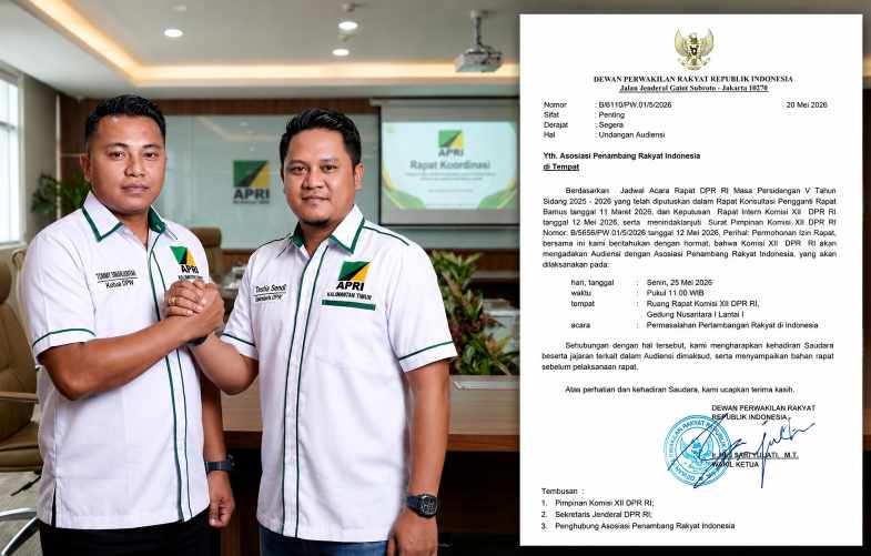 Komisi XII DPR RI Buka Ruang Dialog, APRI Kaltim Siap Sampaikan Aspirasi Daerah.