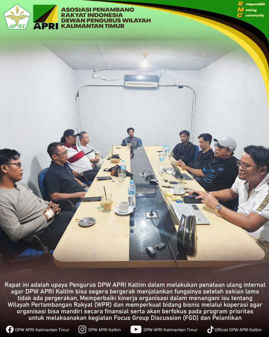 APRI Kaltim Bangkit! Rombak Total Pengurus, Siapkan Langkah Besar Juli 2026.