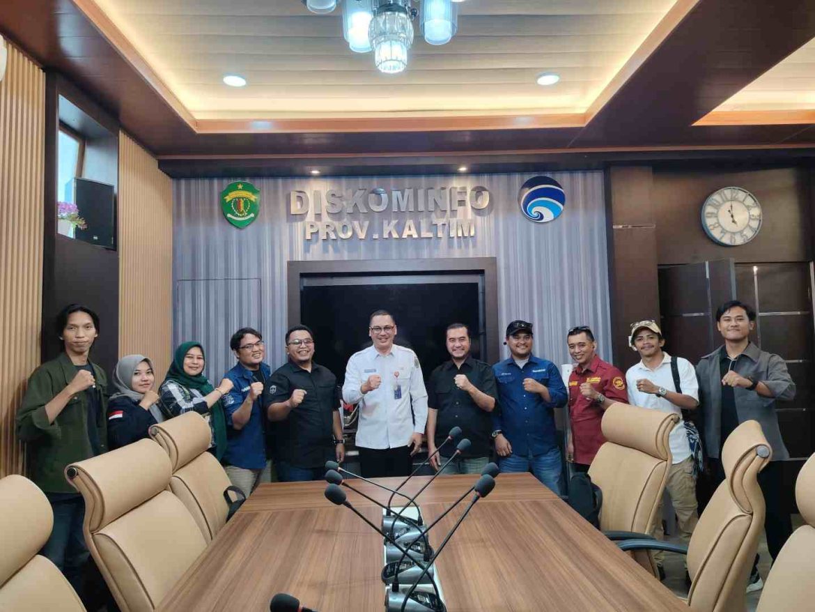 PJI Kaltim Gandeng Diskominfo Perangi Hoaks, Dorong Wartawan Lebih Profesional.