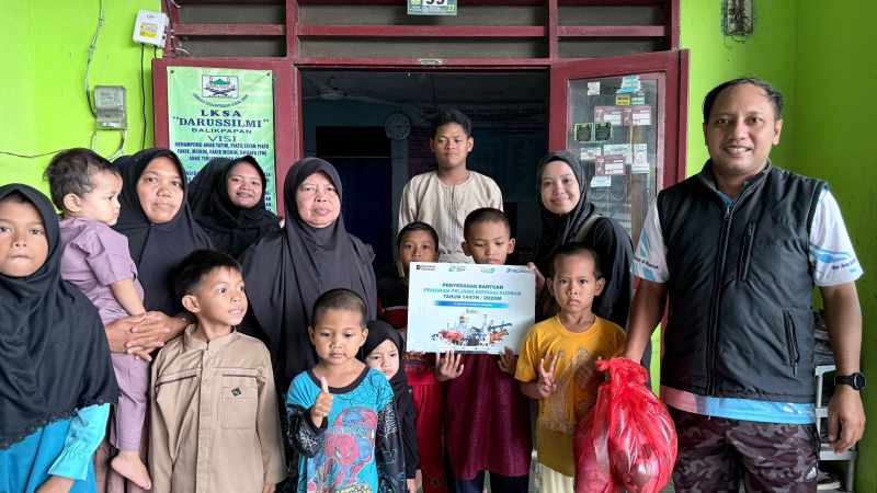 KKT Salurkan Hewan Kurban untuk Warga Kariangau dan Panti Asuhan, Perkuat Hubungan Sosial dengan Masyarakat