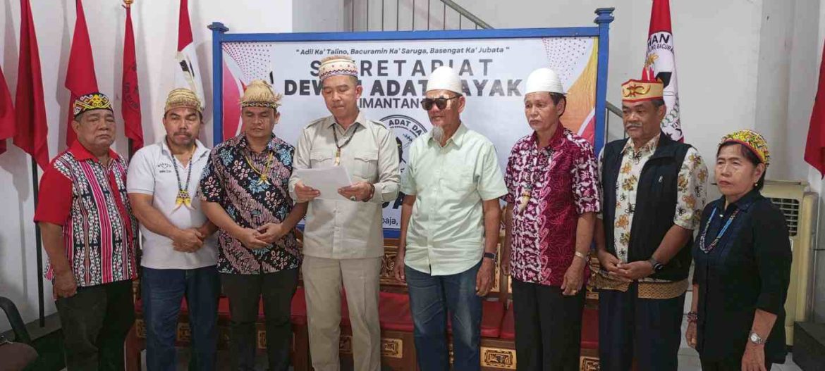 Marwah Dayak Dilecehkan, DAD Kaltim Desak Permintaan Maaf Terbuka.