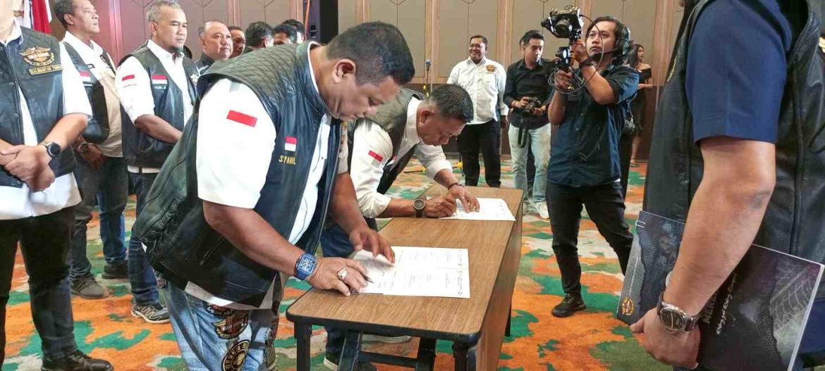 Syahril Sarapping Resmi Pimpin HDCI Kaltim, Siap Jadikan Organisasi Pelopor Safety Riding dan Mitra Pembangunan Daerah
