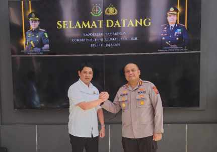 Kajari Samarinda dan Kapolresta Perkuat Sinergi, Penegakan Hukum Berkeadilan Jadi Komitmen Bersama