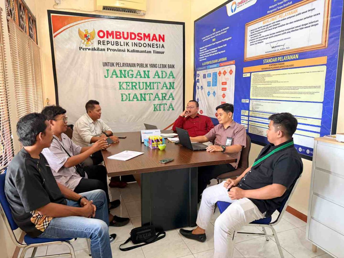 Aliansi Masyarakat Rantau Pulung Laporkan Dugaan Maladministrasi ATR/BPN Kutim ke Ombudsman Kaltim, Soroti Proses HGU PT NIKP/PT GAWI